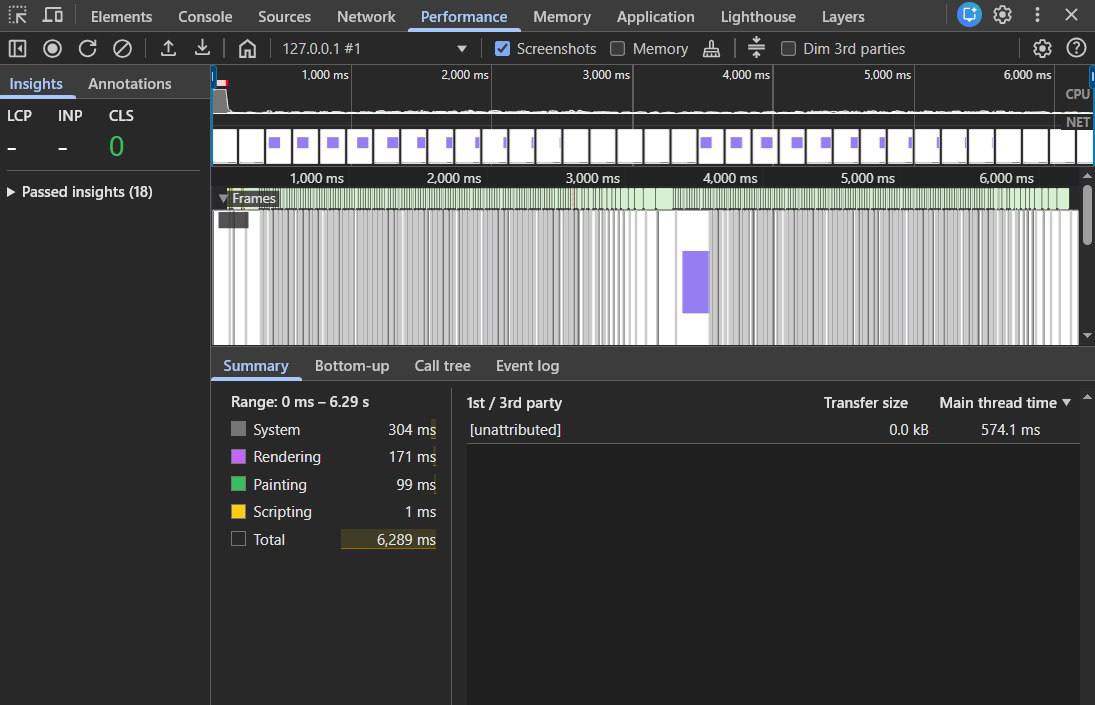non composited animation